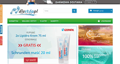 Desktop Screenshot of dlastop.pl